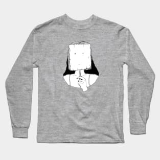 Paper Mask Long Sleeve T-Shirt